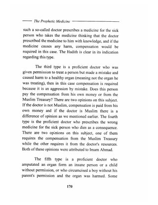 The prophetic medicine