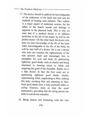 The prophetic medicine