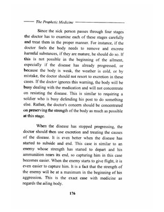 The prophetic medicine