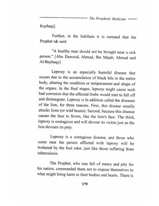 The prophetic medicine