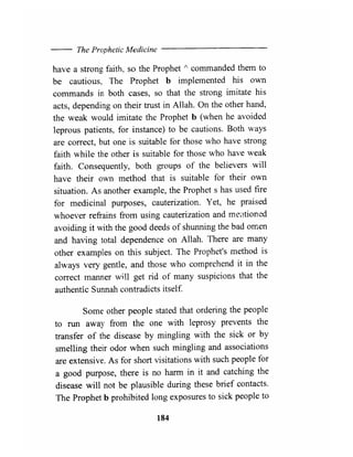 The prophetic medicine