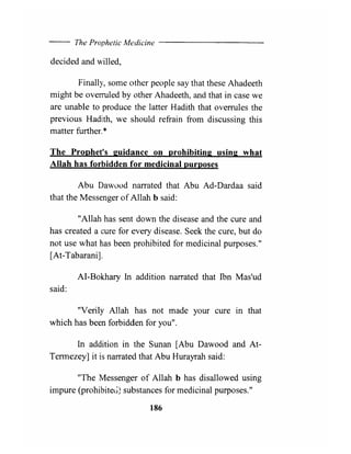 The prophetic medicine