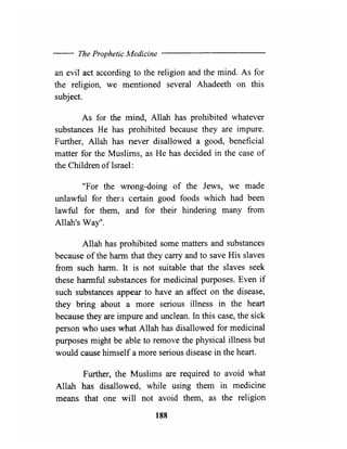 The prophetic medicine