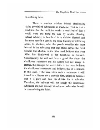 The prophetic medicine