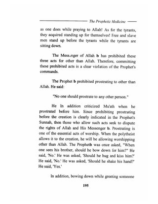 The prophetic medicine