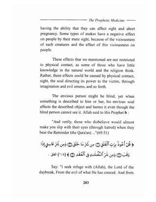 The prophetic medicine