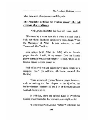 The prophetic medicine