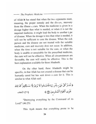 The prophetic medicine