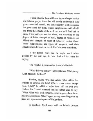 The prophetic medicine