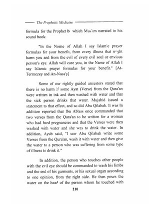 The prophetic medicine