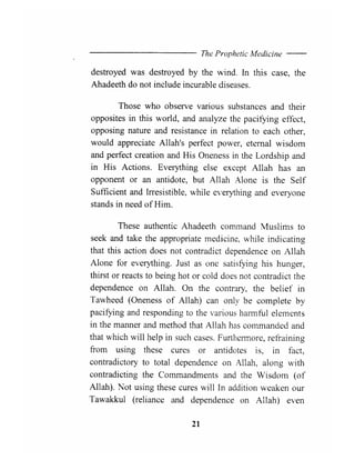 The prophetic medicine