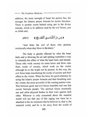 The prophetic medicine