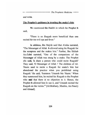 The prophetic medicine