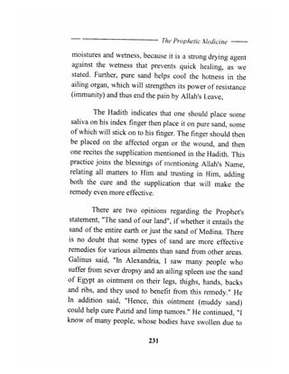 The prophetic medicine