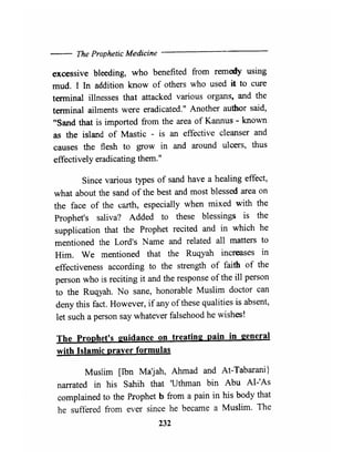 The prophetic medicine