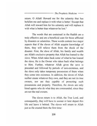 The prophetic medicine