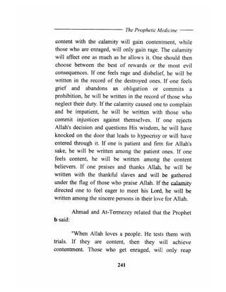 The prophetic medicine