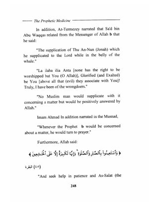 The prophetic medicine