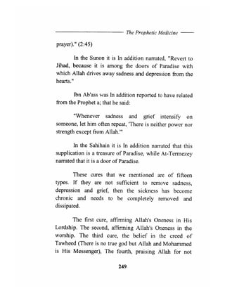 The prophetic medicine