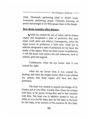 The prophetic medicine