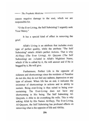 The prophetic medicine