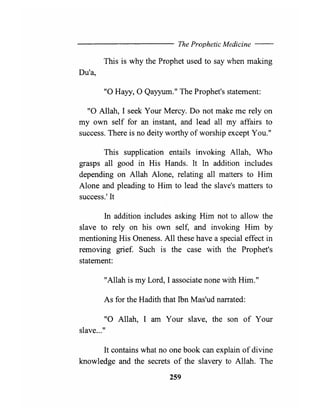 The prophetic medicine