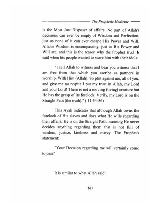 The prophetic medicine