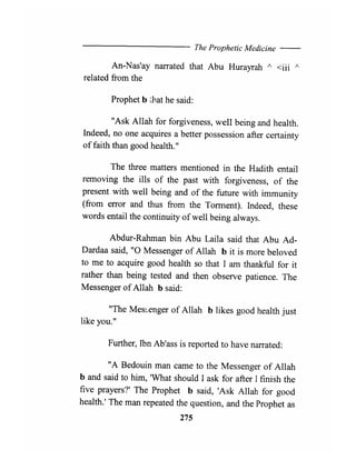 The prophetic medicine