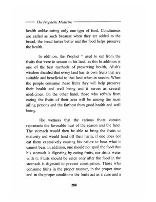 The prophetic medicine