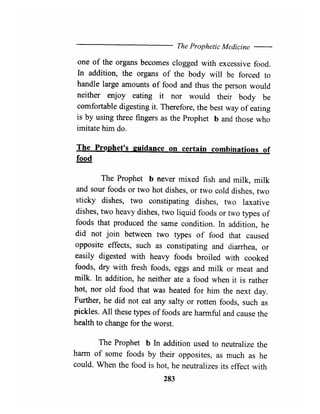 The prophetic medicine