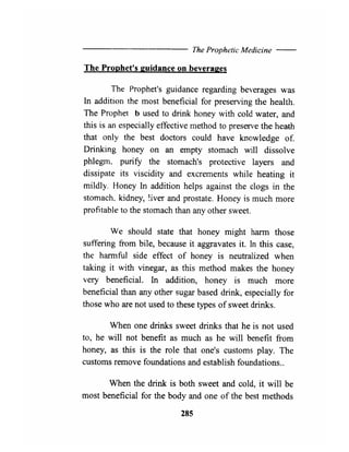 The prophetic medicine