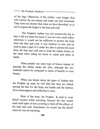 The prophetic medicine