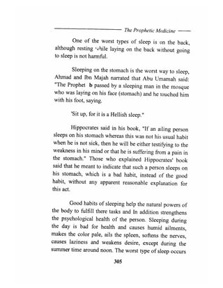 The prophetic medicine