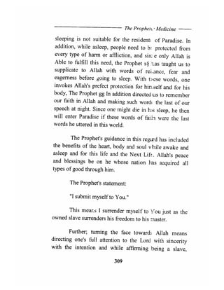 The prophetic medicine