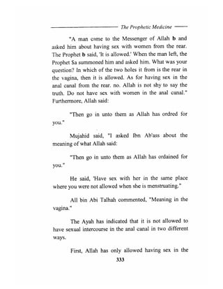 The prophetic medicine