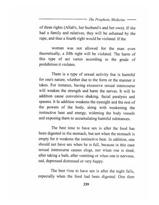 The prophetic medicine