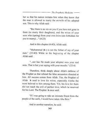 The prophetic medicine