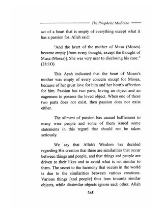 The prophetic medicine