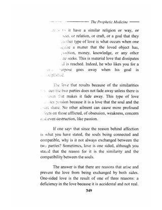 The prophetic medicine