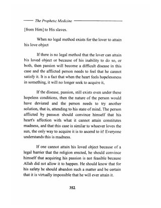 The prophetic medicine