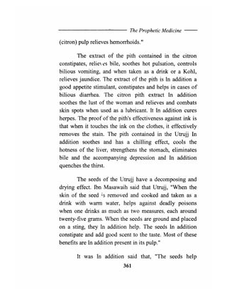 The prophetic medicine