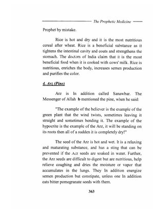 The prophetic medicine