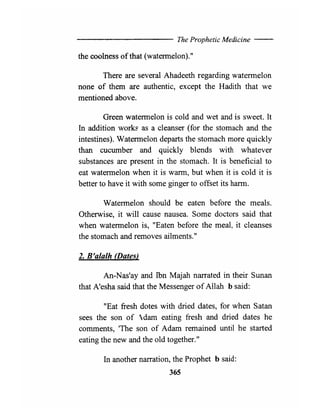 The prophetic medicine