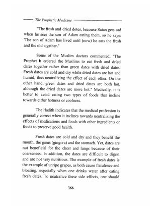 The prophetic medicine