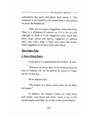 The prophetic medicine