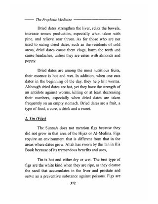 The prophetic medicine