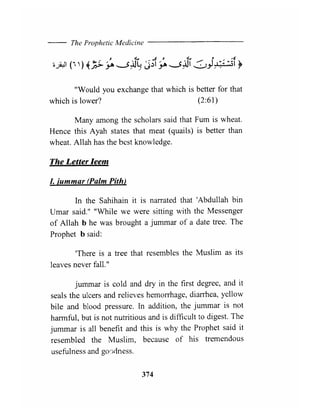 The prophetic medicine