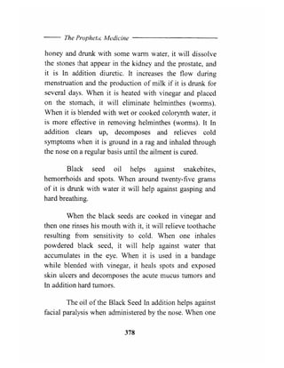 The prophetic medicine