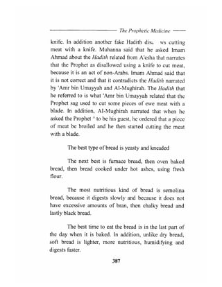 The prophetic medicine