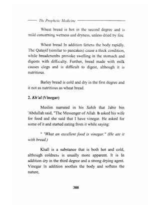 The prophetic medicine